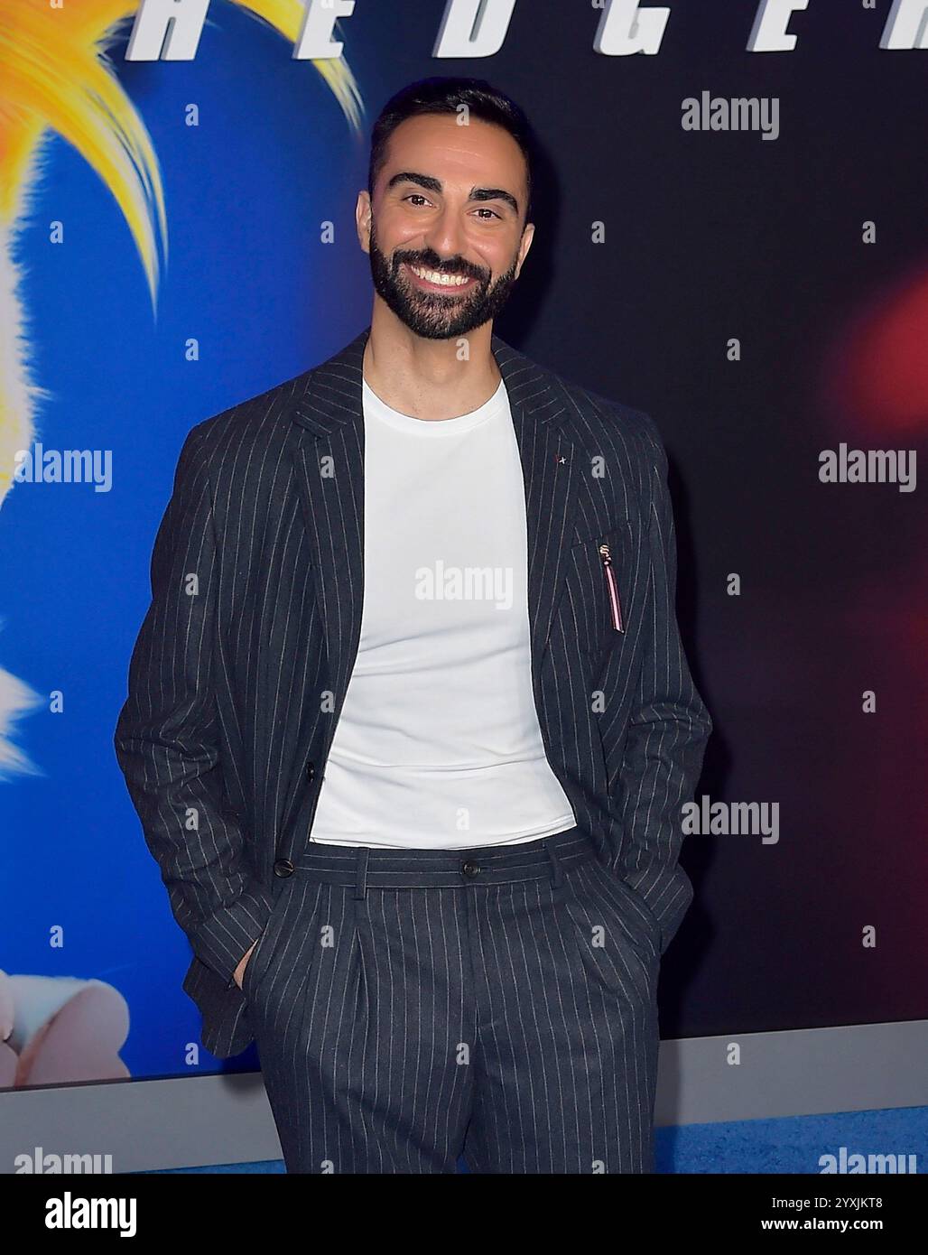 Lee Majdoub arriving at Paramount’s “Sonic The Hedgehog 3” Los Angeles