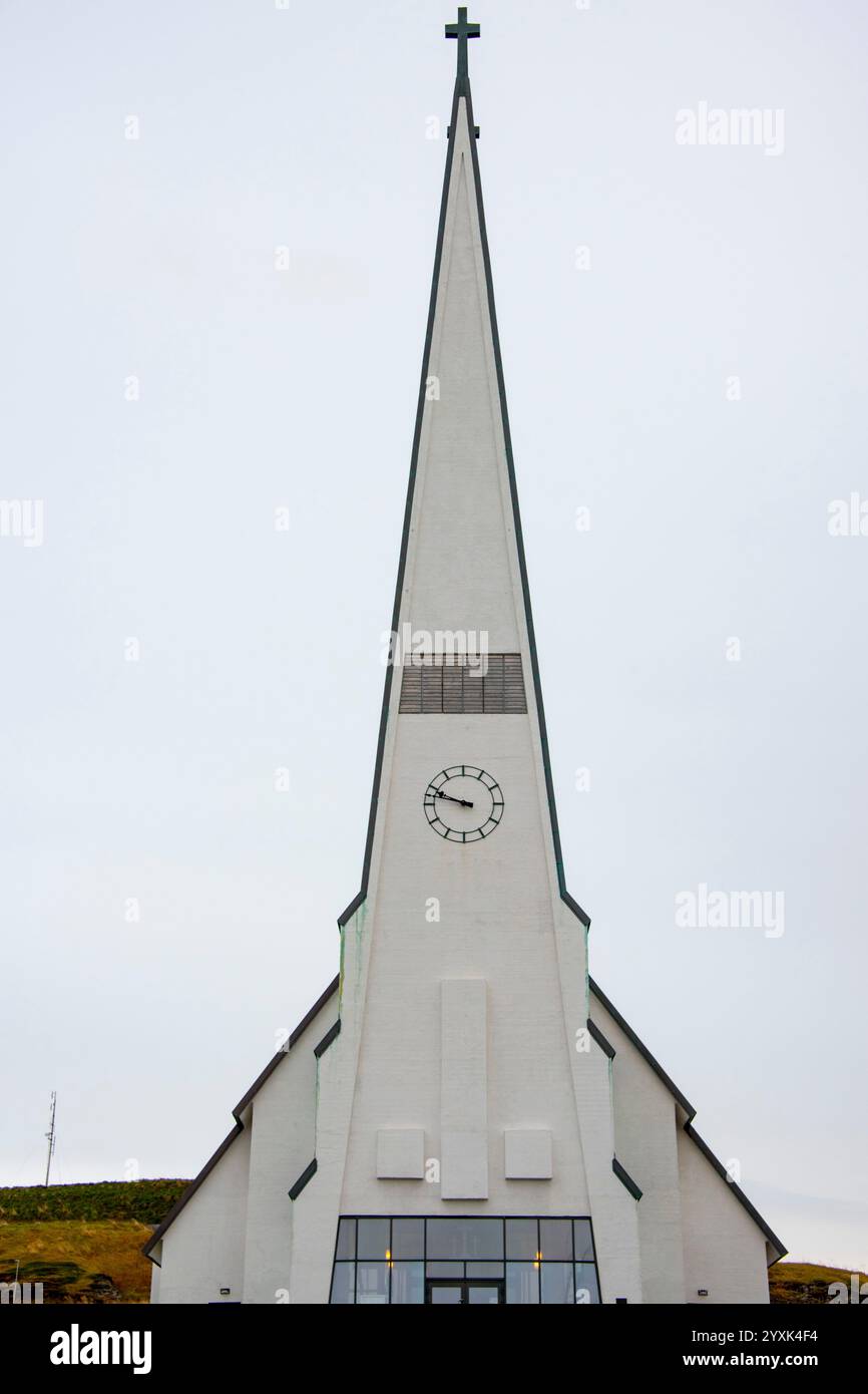 Church of Vardo - Norway Stock Photo