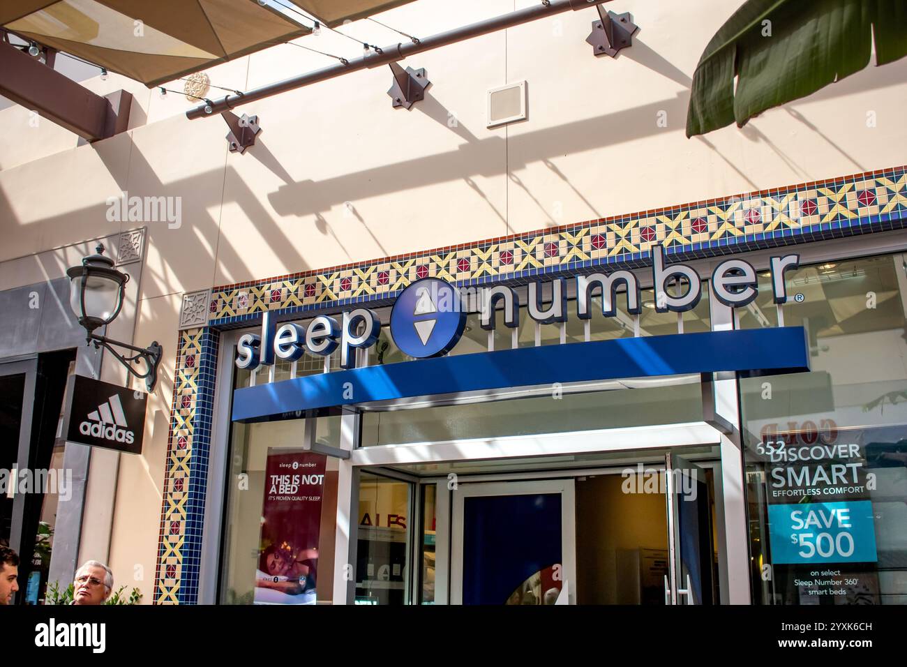 The Numbers Store Storefront Sleep Number