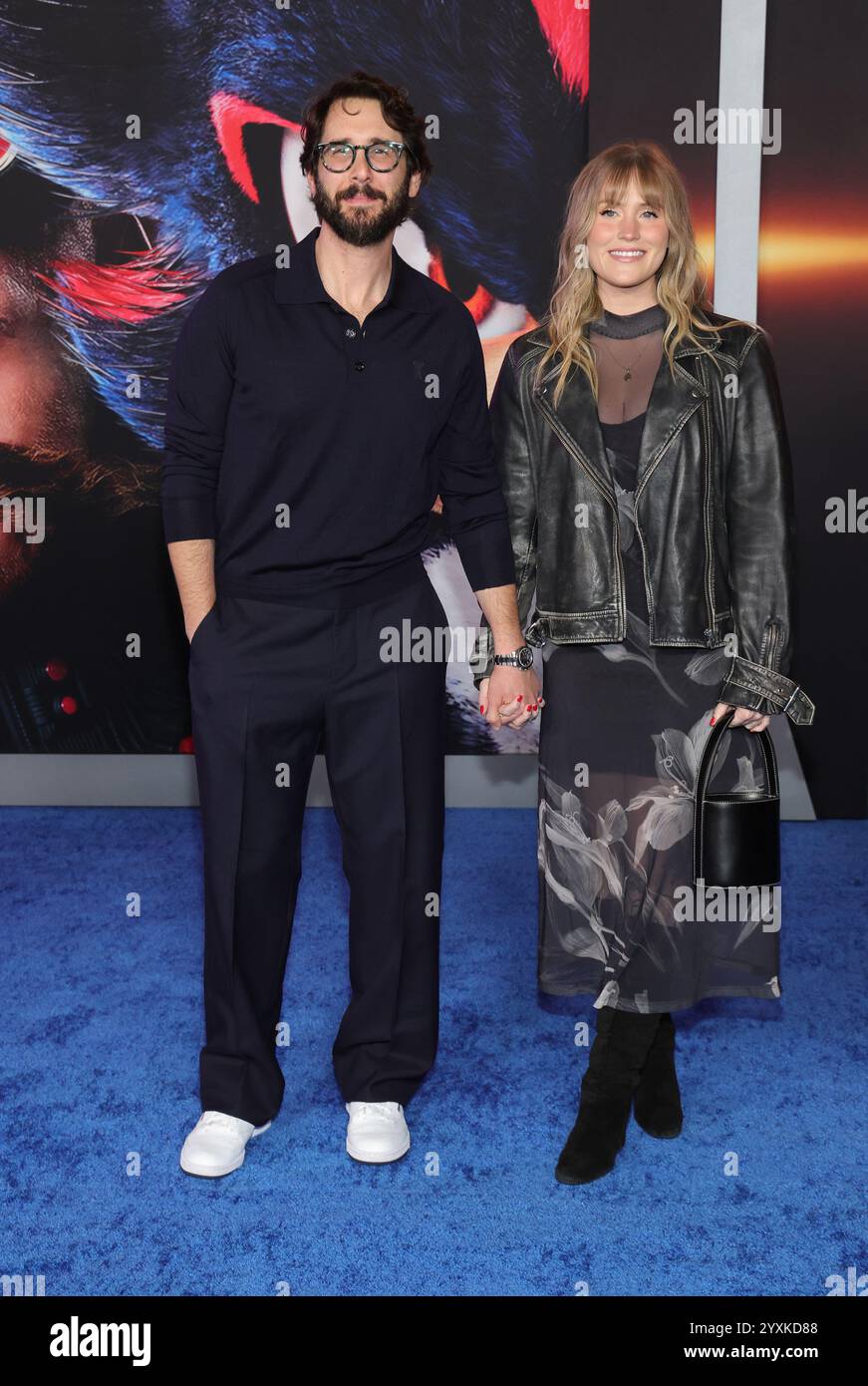 16 December 2024 Hollywood, California - Josh Groban, Natalie McQueen ...