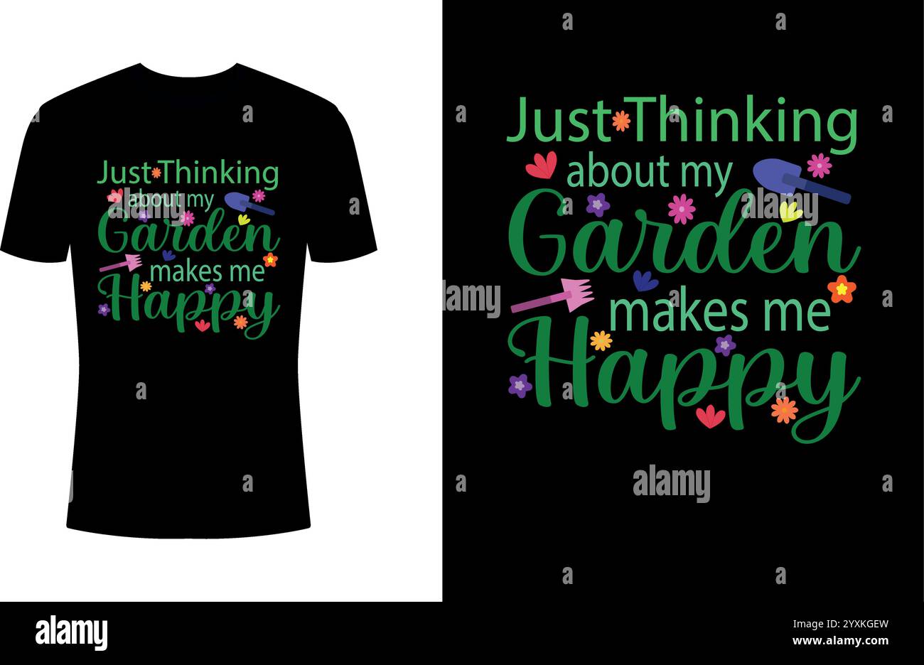 Makes happy element typography Stock Vector Images Alamy