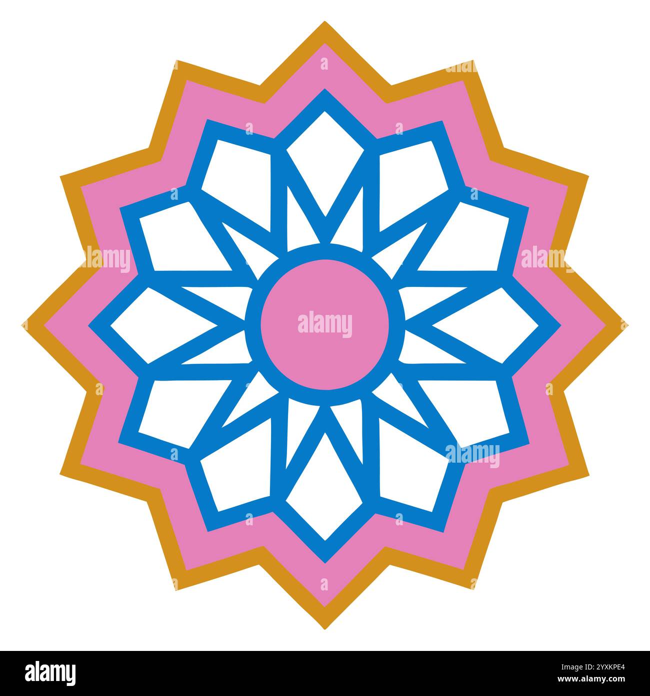 Beautiful Islamic Geometric Pattern - Elegant Arabic Star Design for ...