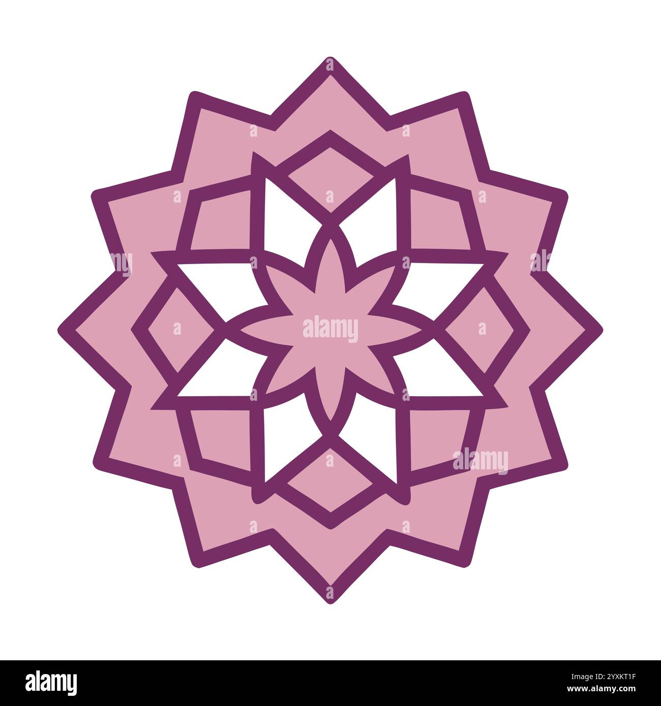 Beautiful Islamic Geometric Pattern - Elegant Arabic Star Design for ...