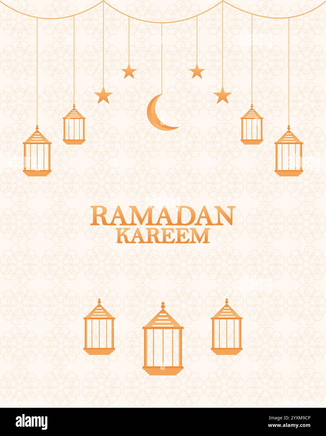 Ramadan Kareem, Islamic greetings background vector design Stock Vector