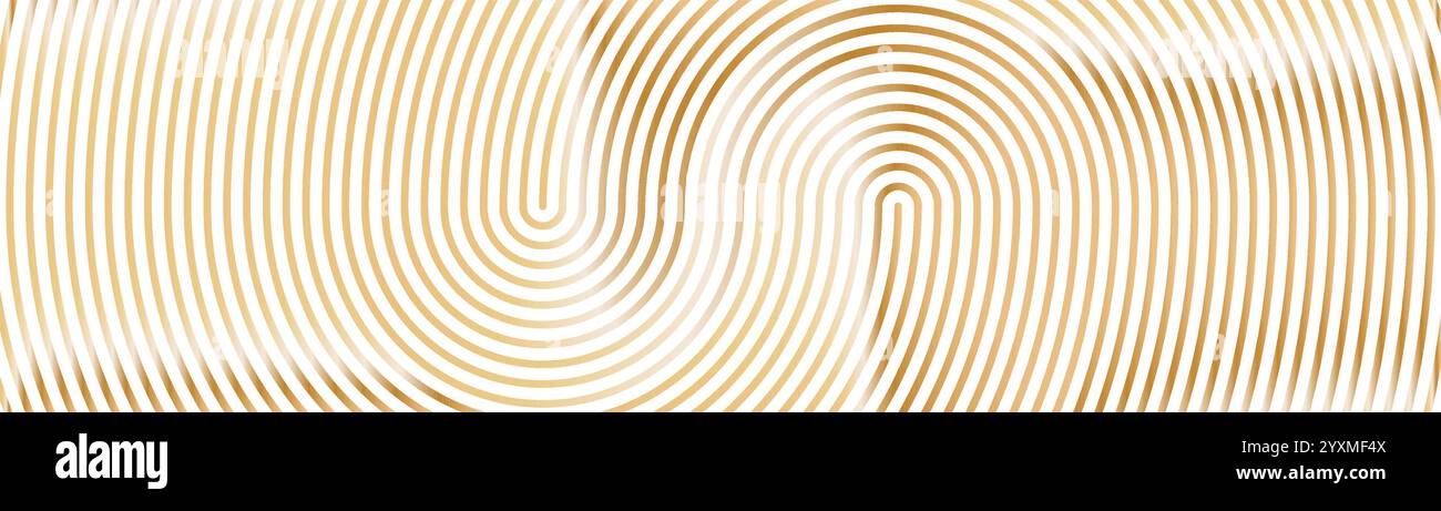 Golden wave pattern with smooth and silky texture. Elegant abstract ...