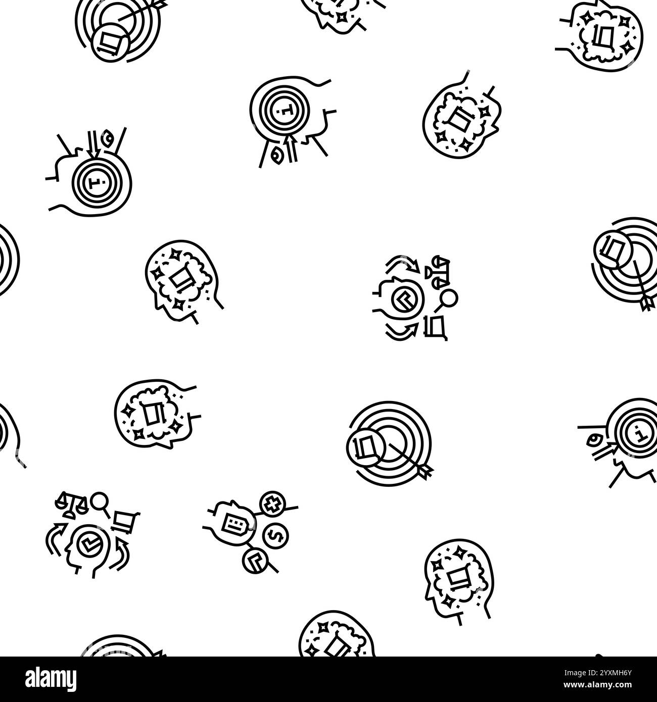 Behaviour pattern Stock Vector Images - Alamy