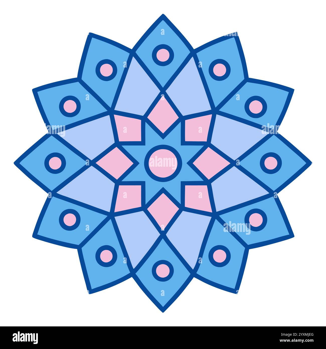 Beautiful Islamic Geometric Pattern - Elegant Arabic Star Design for ...