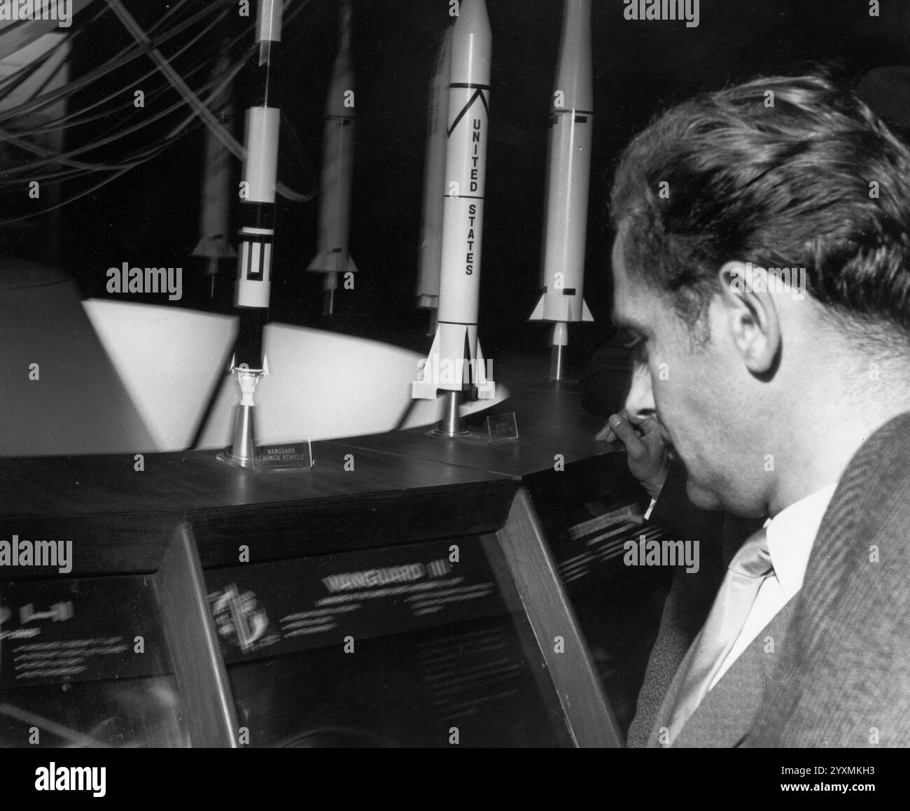 NASA EXHIBIT AT THE SEATTLE WORLDS FAIR SEATTLE WASHINGTON, June 1962 Stock Photo