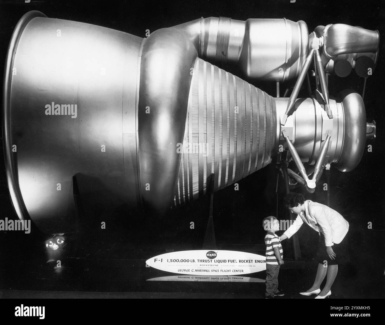 NASA EXHIBIT AT THE SEATTLE WORLDS FAIR SEATTLE WASHINGTON, June 1962 Stock Photo