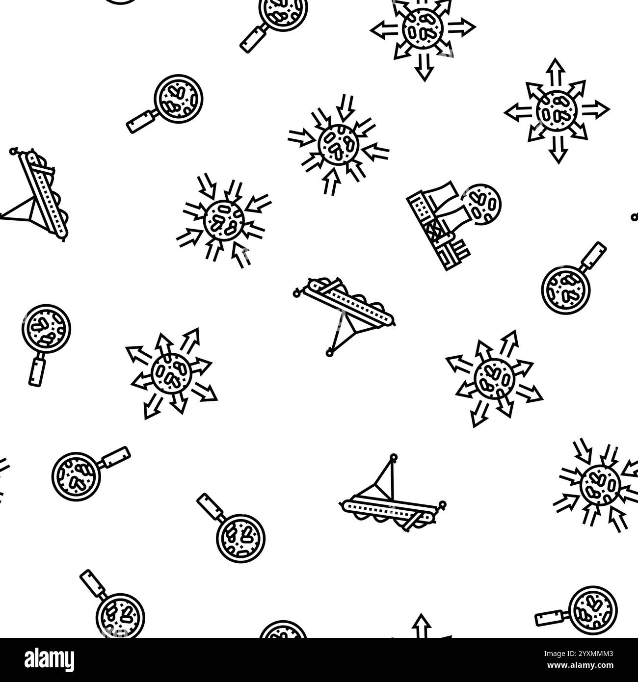 wood pellets timber plywood vector seamless pattern thin line ...