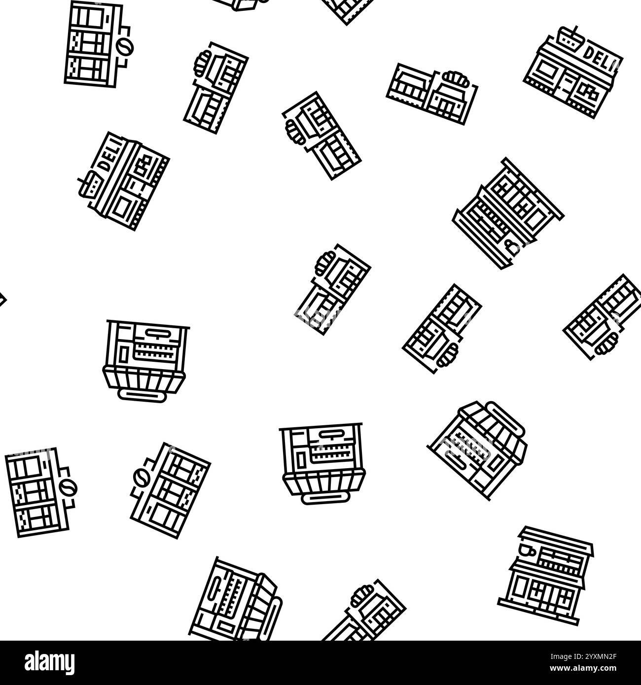 street-cafe-food-burger-festival-seamless-pattern-vector-stock-vector