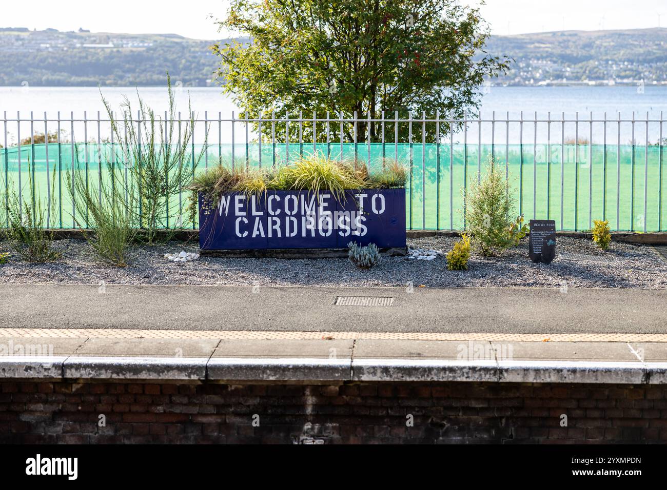 welcome to Cardross Stock Photo - Alamy