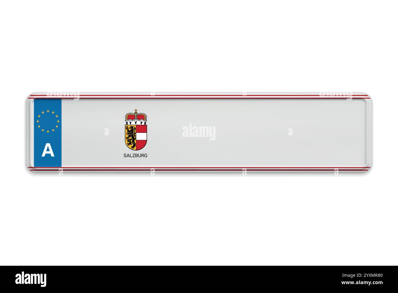 Aust R Tag Austrian registration Stock Vector Images - Alamy