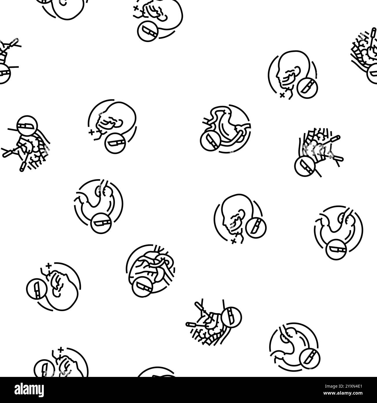 Surgery Graphics Patterns Operating room future operating room Cut Out Stock Images & Pictures ...