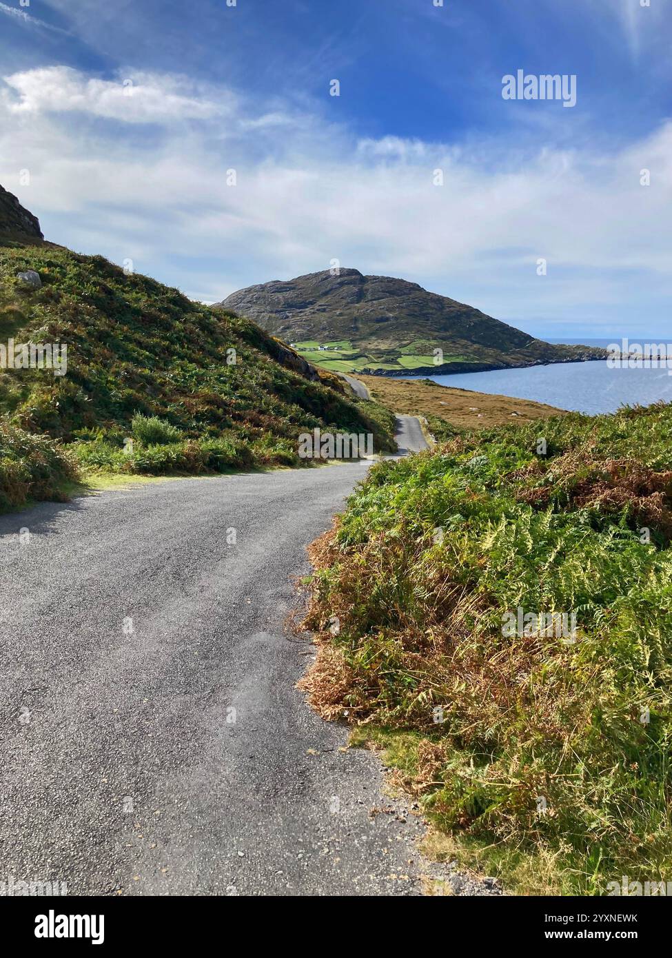The Irish coast between Allihies and Eyeries, West County Cork -John Gollop - Smartphone Captured Stock Image