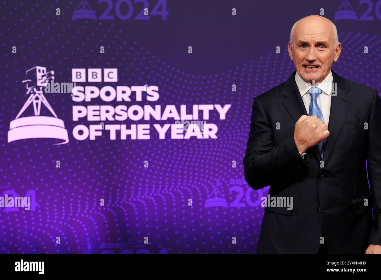 Barry McGuigan arriving for the 2024 BBC Sports Personality of the Year ...