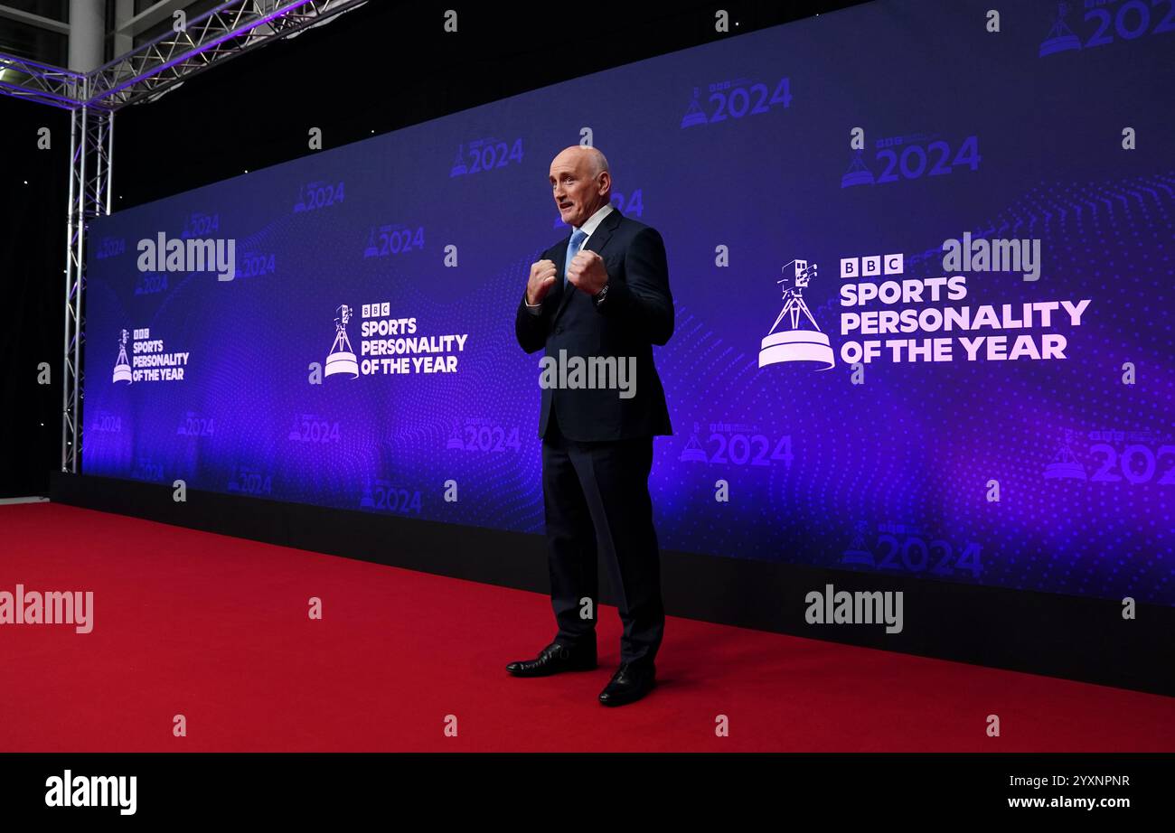Barry McGuigan during the 2024 BBC Sports Personality of the Year ...