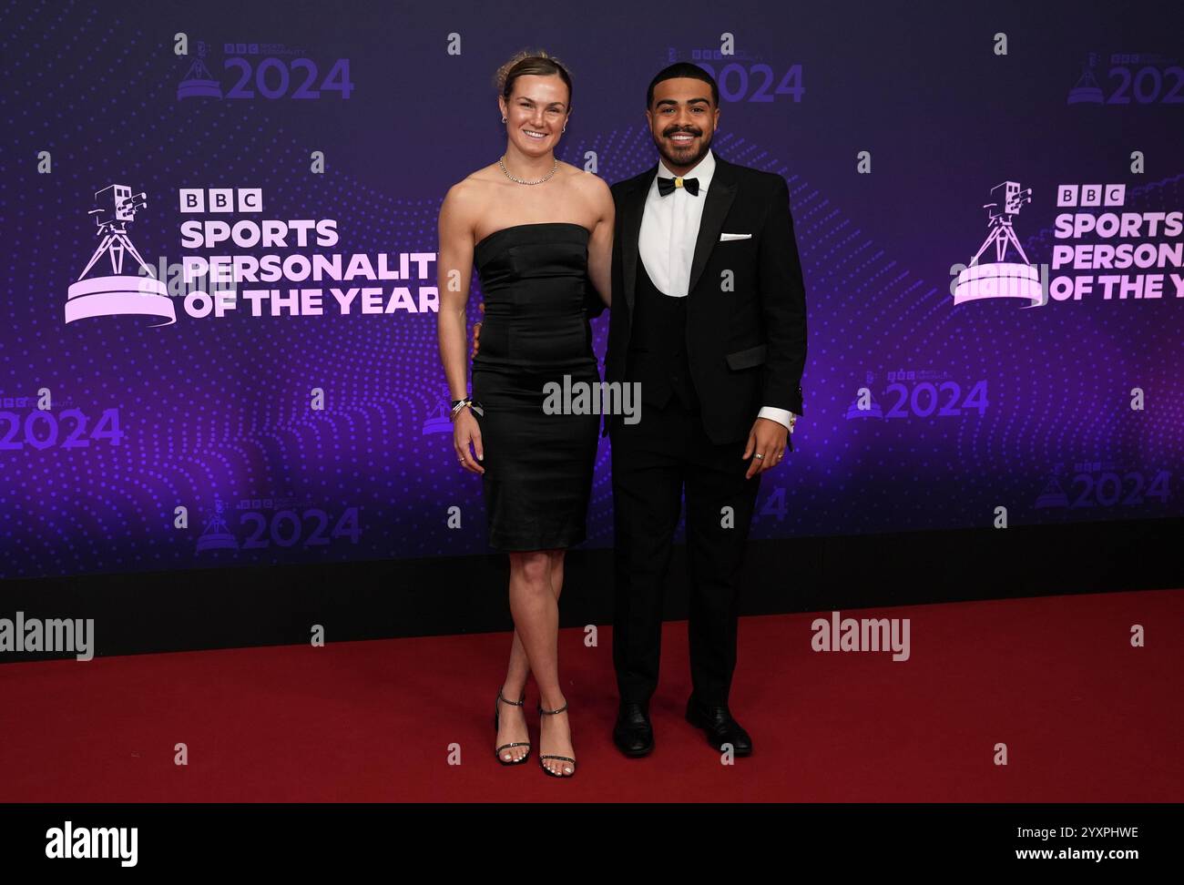 Ellie Kildunne And Guest Arriving For The 2024 BBC Sports Personality 