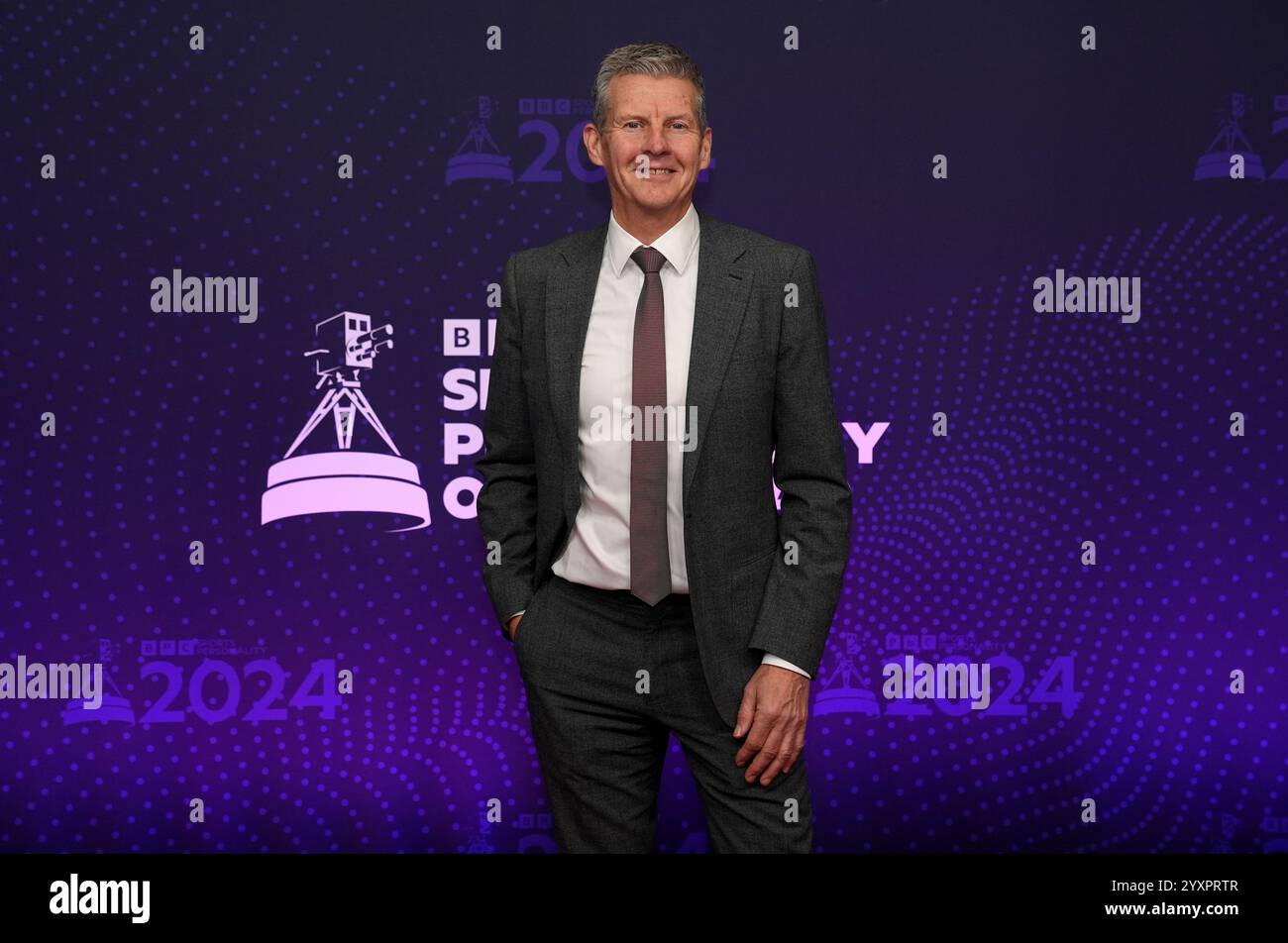 Steve Cram Arriving For The 2024 BBC Sports Personality Of The Year 