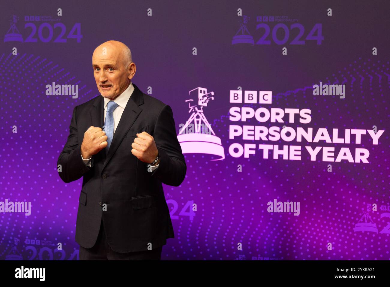 Manchester, UK. 17th Dec, 2024. Barry McGuigan at the BBC Sports ...