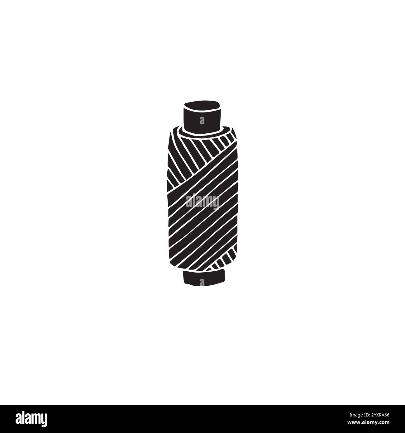 String on bobbin Stock Vector Images - Alamy