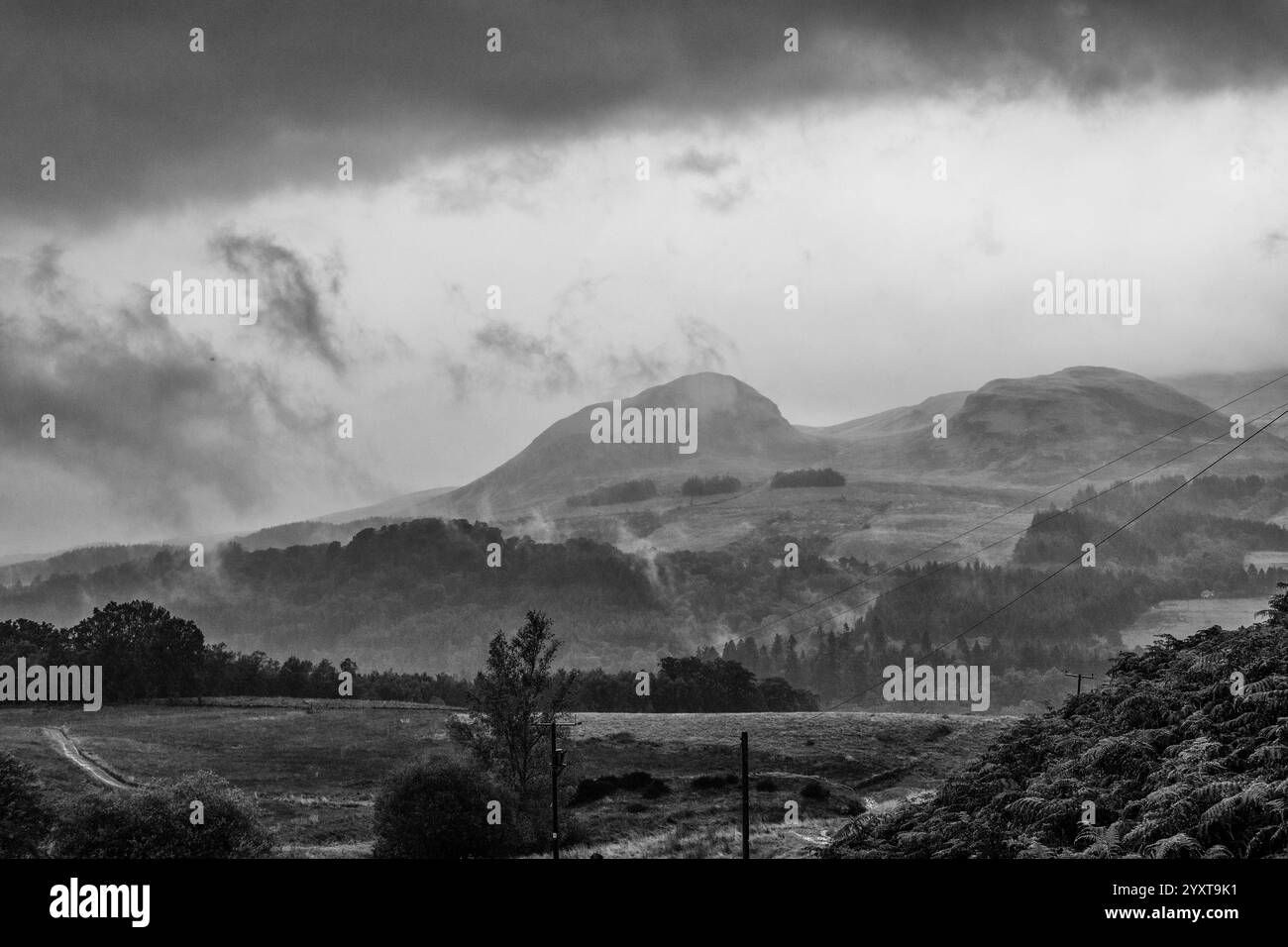 Black and white sky scenery Black and White Stock Photos & Images - Alamy