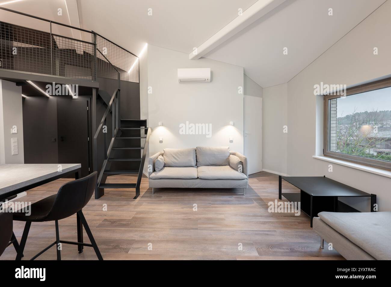 View of Eight home interiors where mezzanines maximise usable space