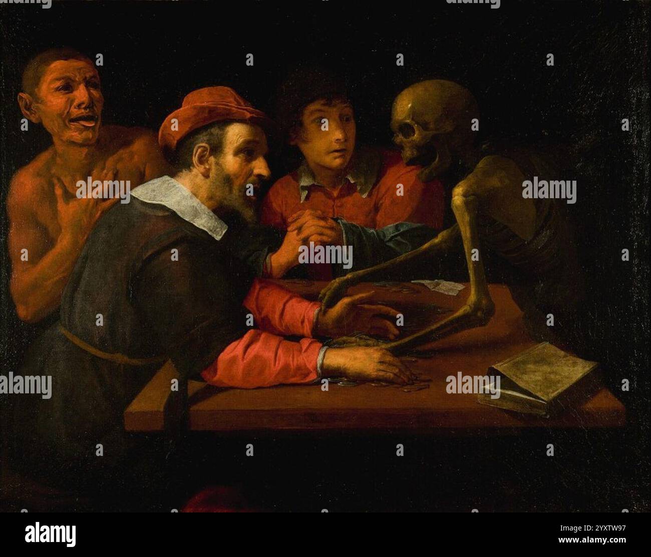 Miserable Death Death and the miser hi-res stock photography and images - Alamy