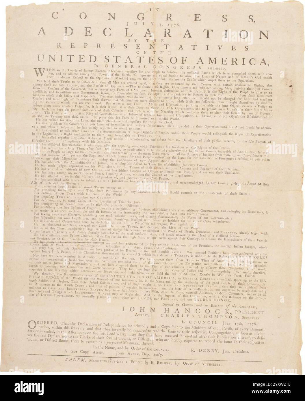 independence day russell biplane original