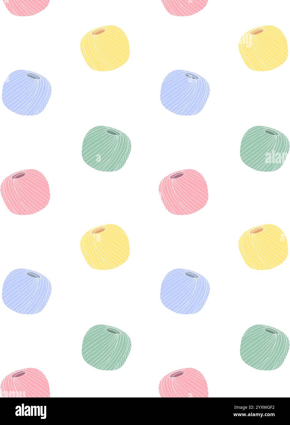 Vector seamless pattern of different pastel hand drawn doodle sketch ...