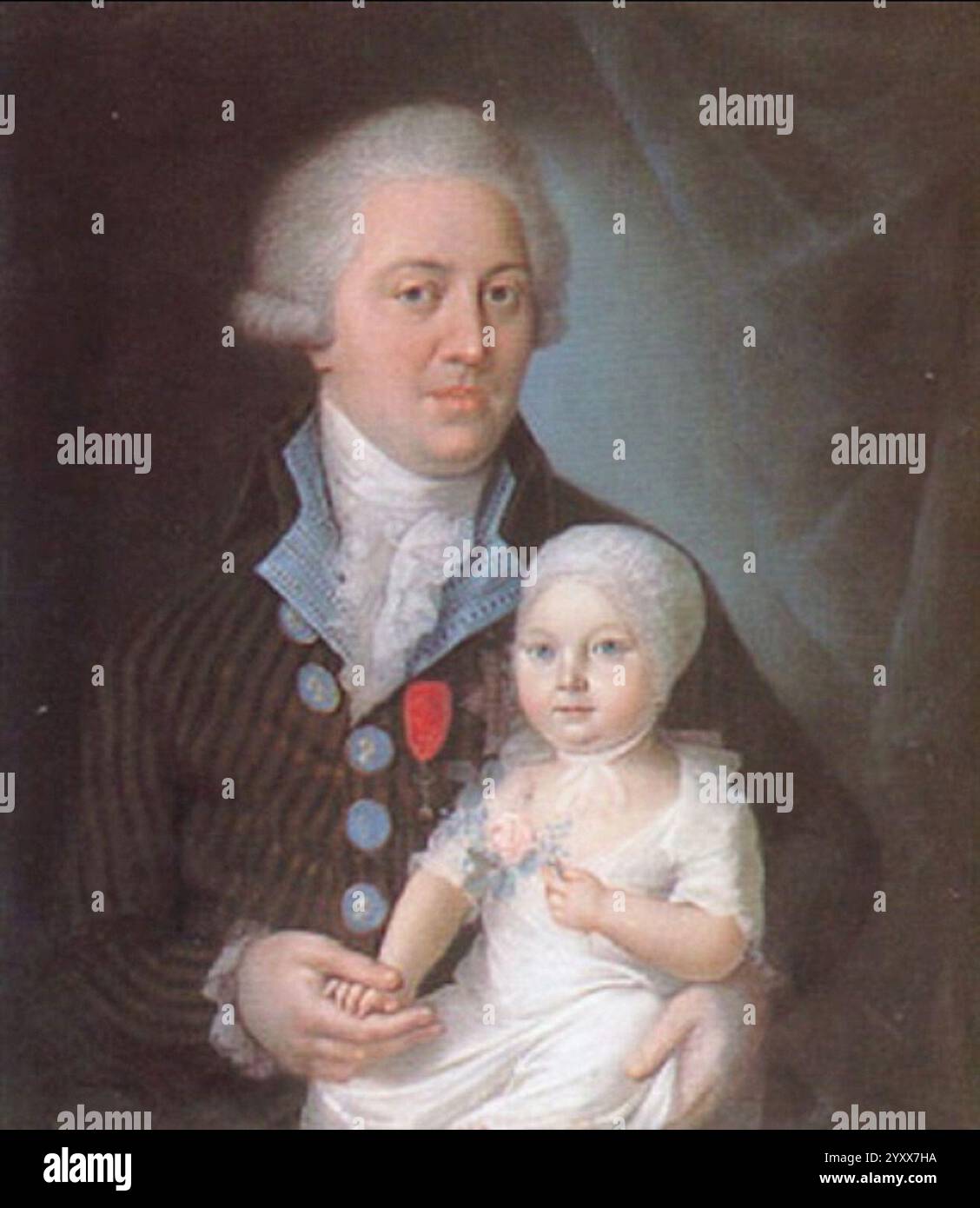 Der Sp tere K nig Anton I Von Sachsen Mit Seiner Tochter Maria der-sp-tere-k-nig-anton-i-von-sachsen-mit-seiner-tochter-maria