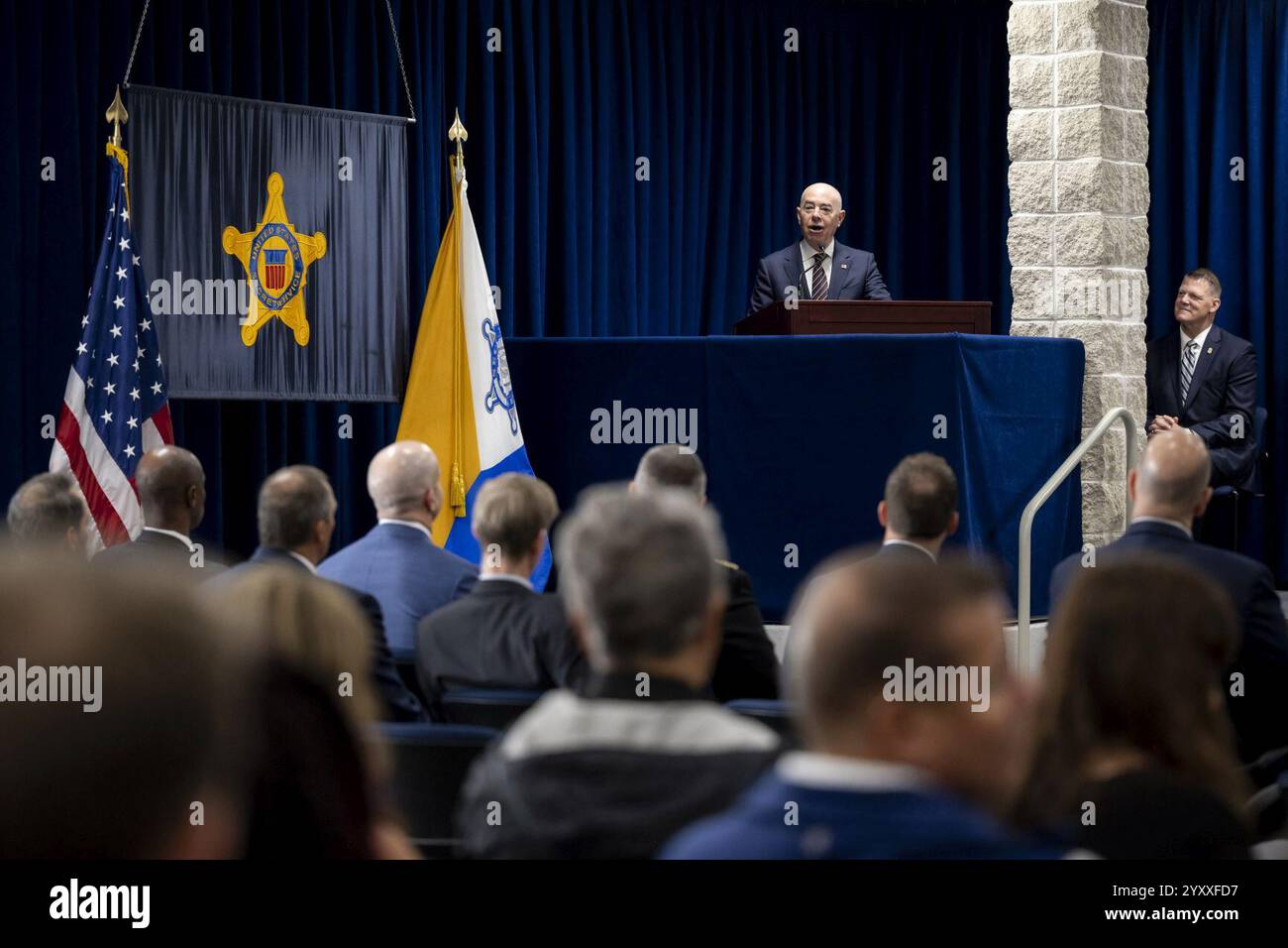 DHS Secretary Alejandro Mayorkas Attends a USSS Special Agent ...
