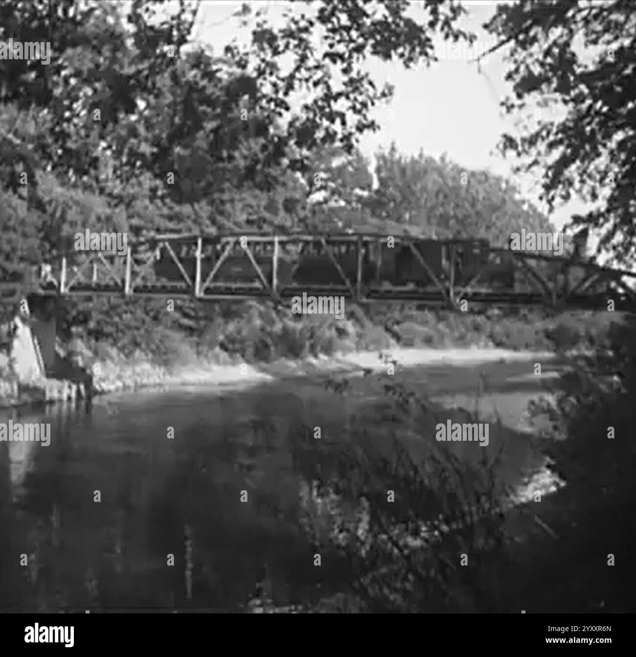 Die Dampflok 'Tom Pouce' der Schmalspurbahn des Grafen Chorinský in Veselí nad Moravou im tschechoslowakischen Tonfilm 'Tonka Šibenice' mit Ita Rina (eigentlich Ida Kravanja) und Josef Frolek. Stock Photo