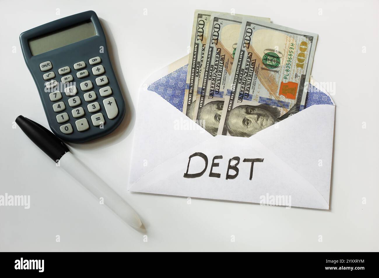 Concept debt management plan hi-res stock photography and images - Alamy