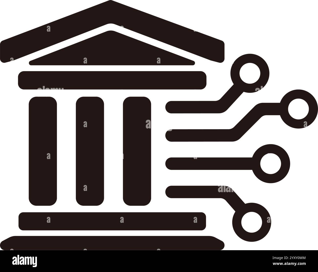 BaaS ( Banking as a Service ) vector icon illustration Stock Vector ...