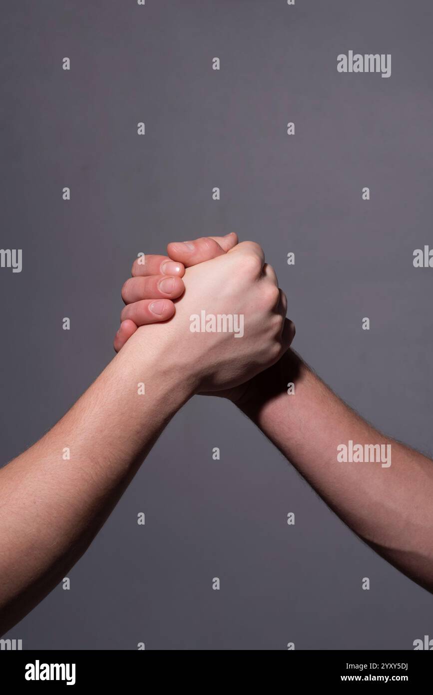 Gesture of connection hi-res stock photography and images - Alamy