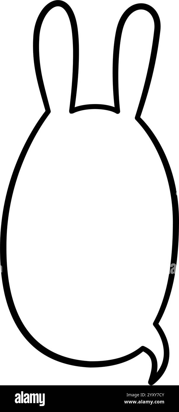 Empty Photo Rabit Rabit sketch hi-res stock photography and images - Alamy