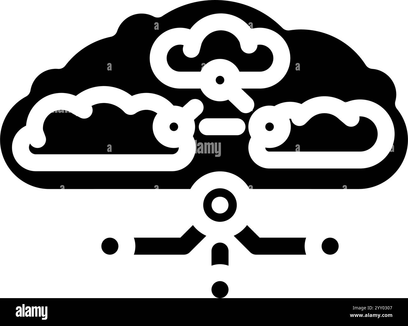 Hybrid cloud Black and White Stock Photos & Images - Alamy