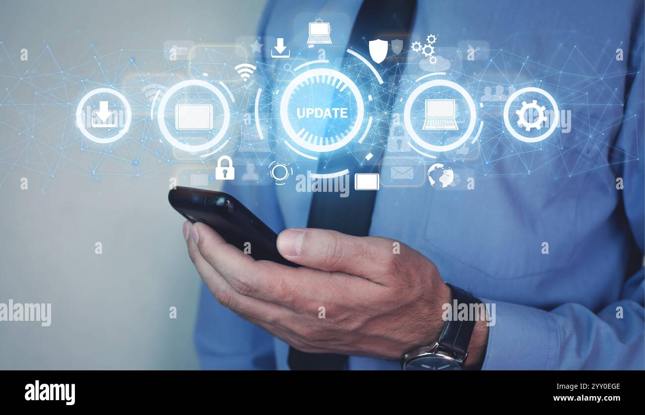 Installing software update progress hi-res stock photography and images ...