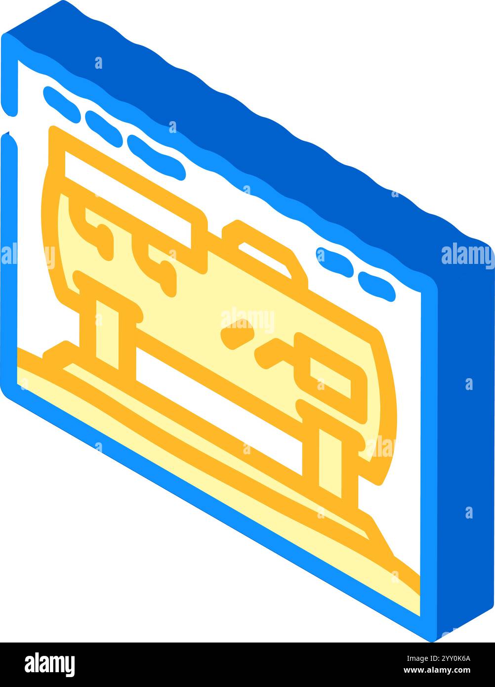 underwater research station world ocean isometric icon vector ...