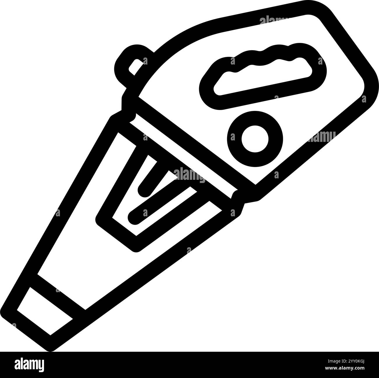 car vacuum cleaner accessory line icon vector illustration Stock Vector ...