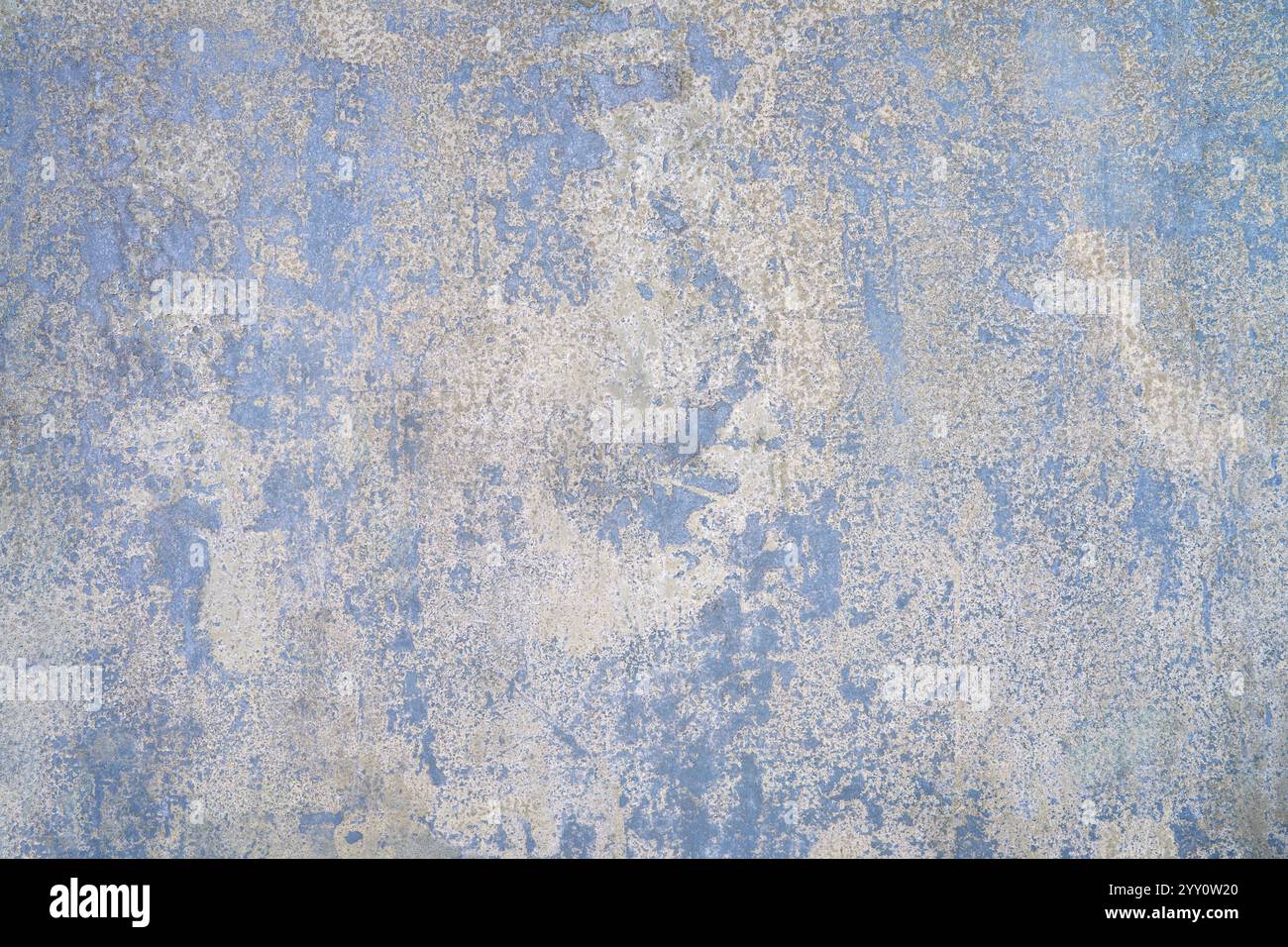 Blue white vintage texture on an old weathered wall Stock Photo
