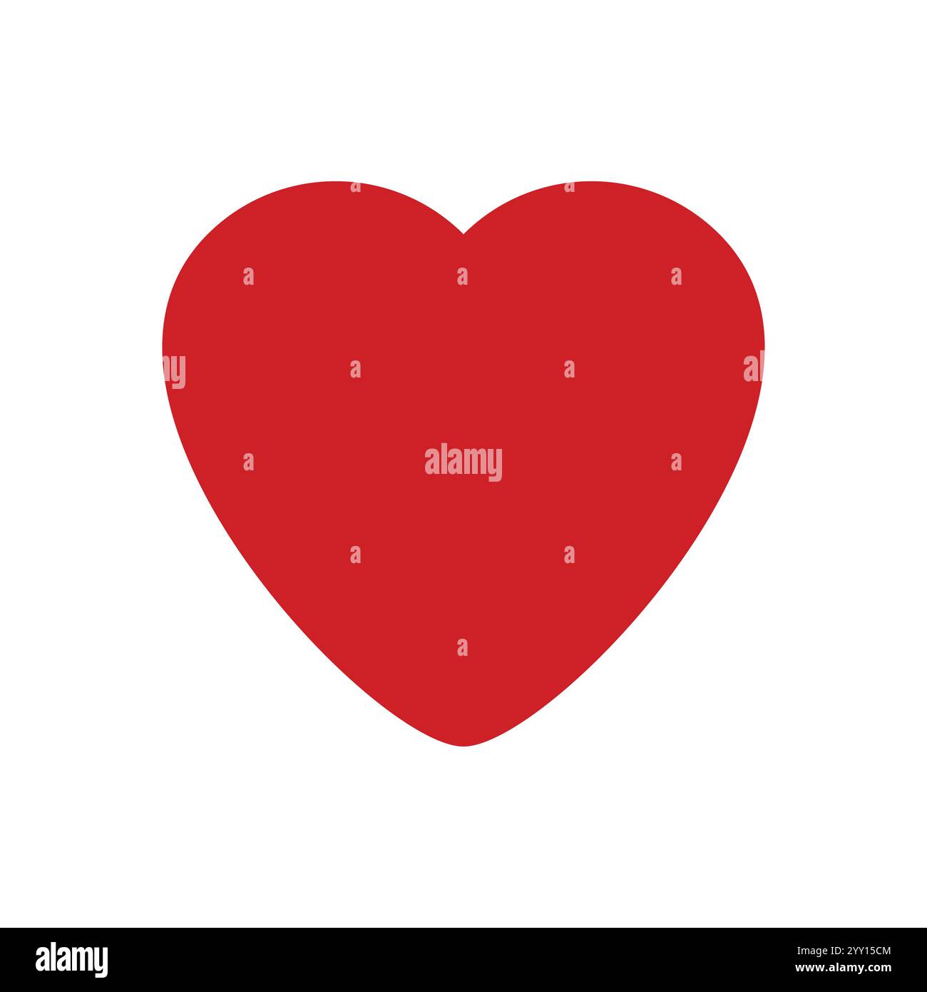 Red Heart icon. Isolated over white background. Love symbol Stock ...