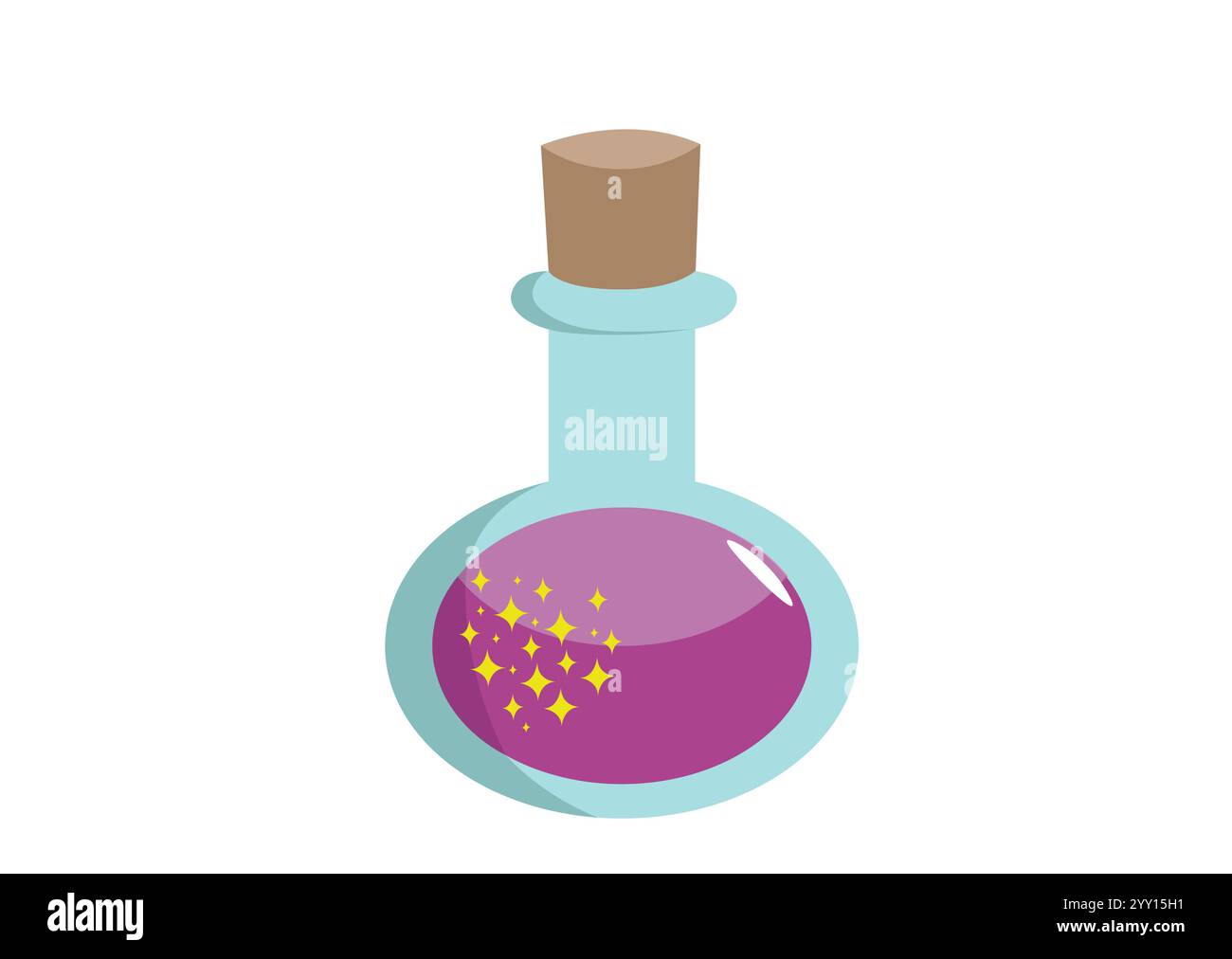 Cartoon potion bottle hi-res stock photography and images - Alamy