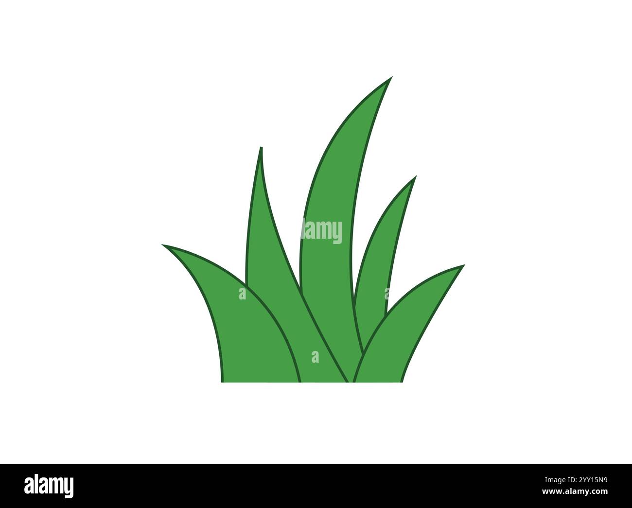 Grass tuft vector hi-res stock photography and images - Alamy