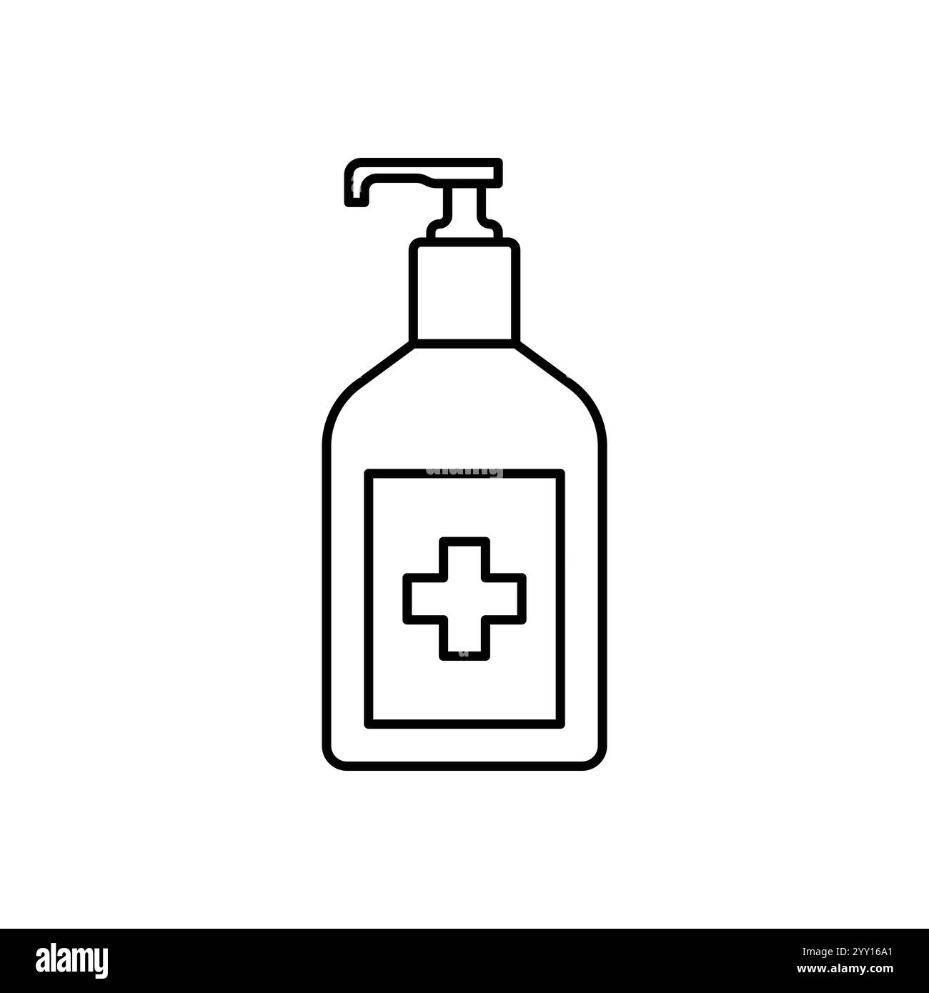 Hand sanitizer hospital Black and White Stock Photos & Images - Alamy