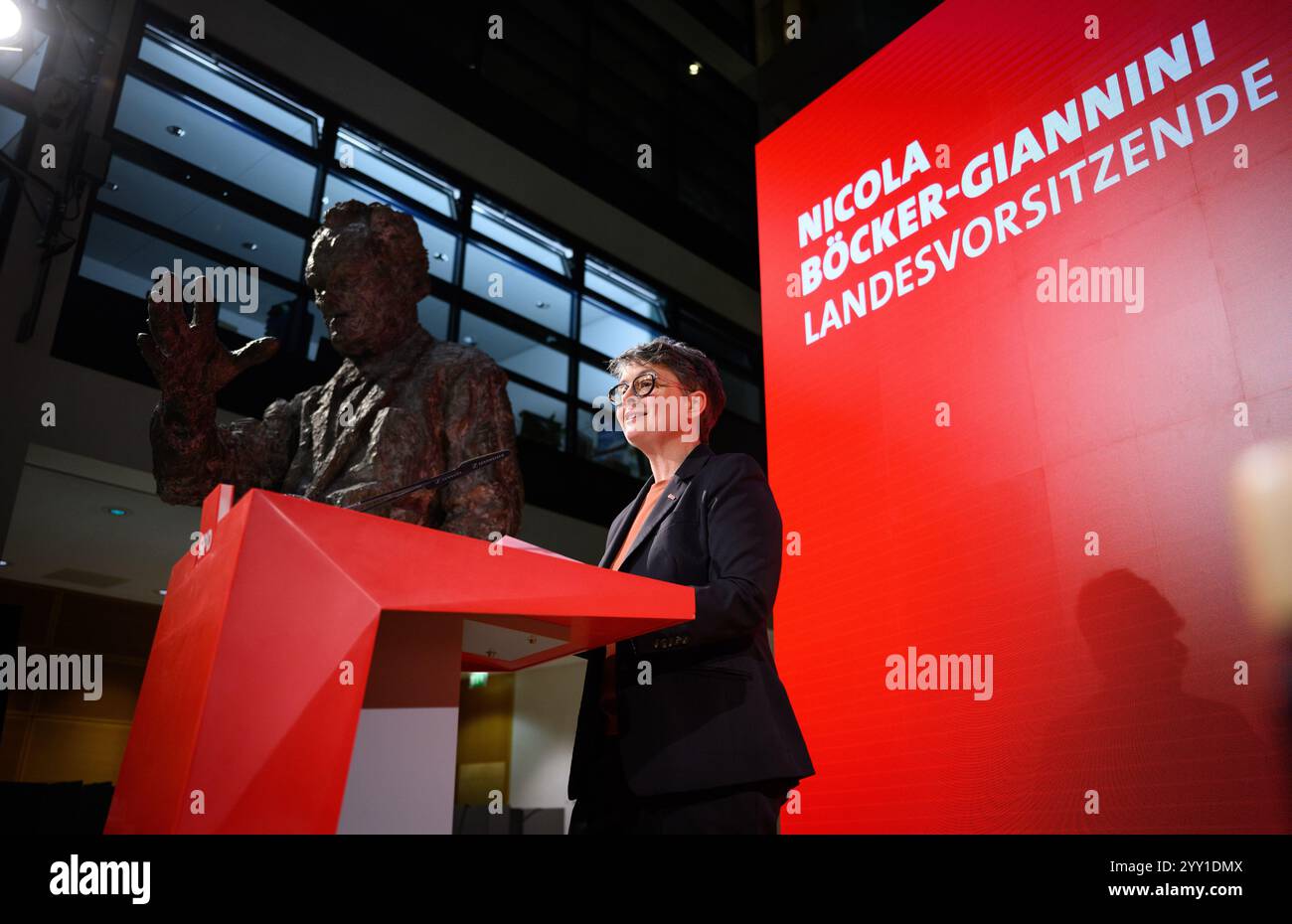 18 December 2024, Berlin Nicola BöckerGiannini, state chairwoman of