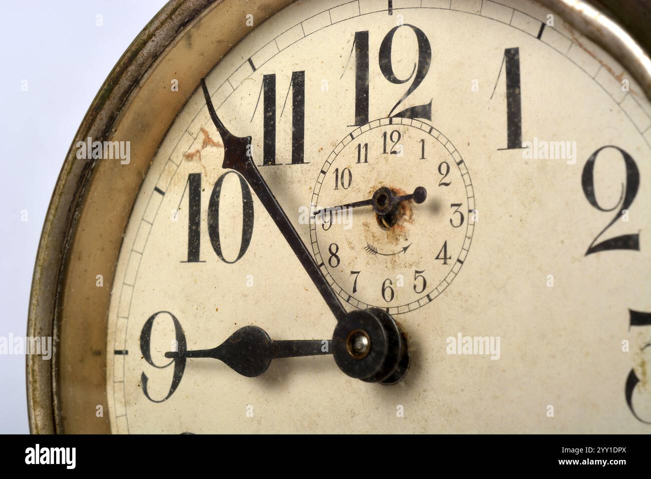 Rusty Rafts Clock Numbers indicates hi-res stock photography and images - Alamy