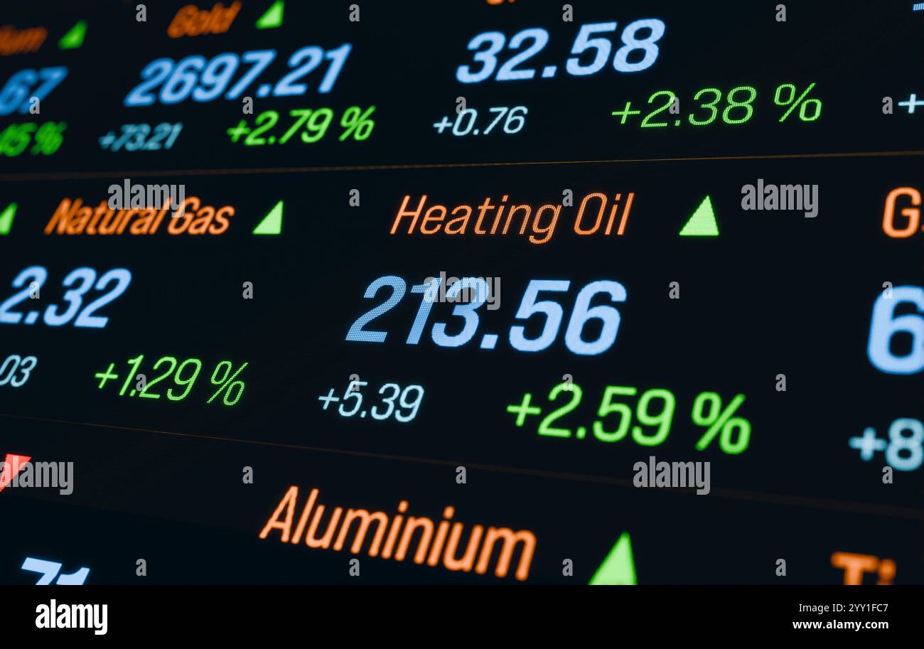 Rising commodities hi-res stock photography and images - Alamy