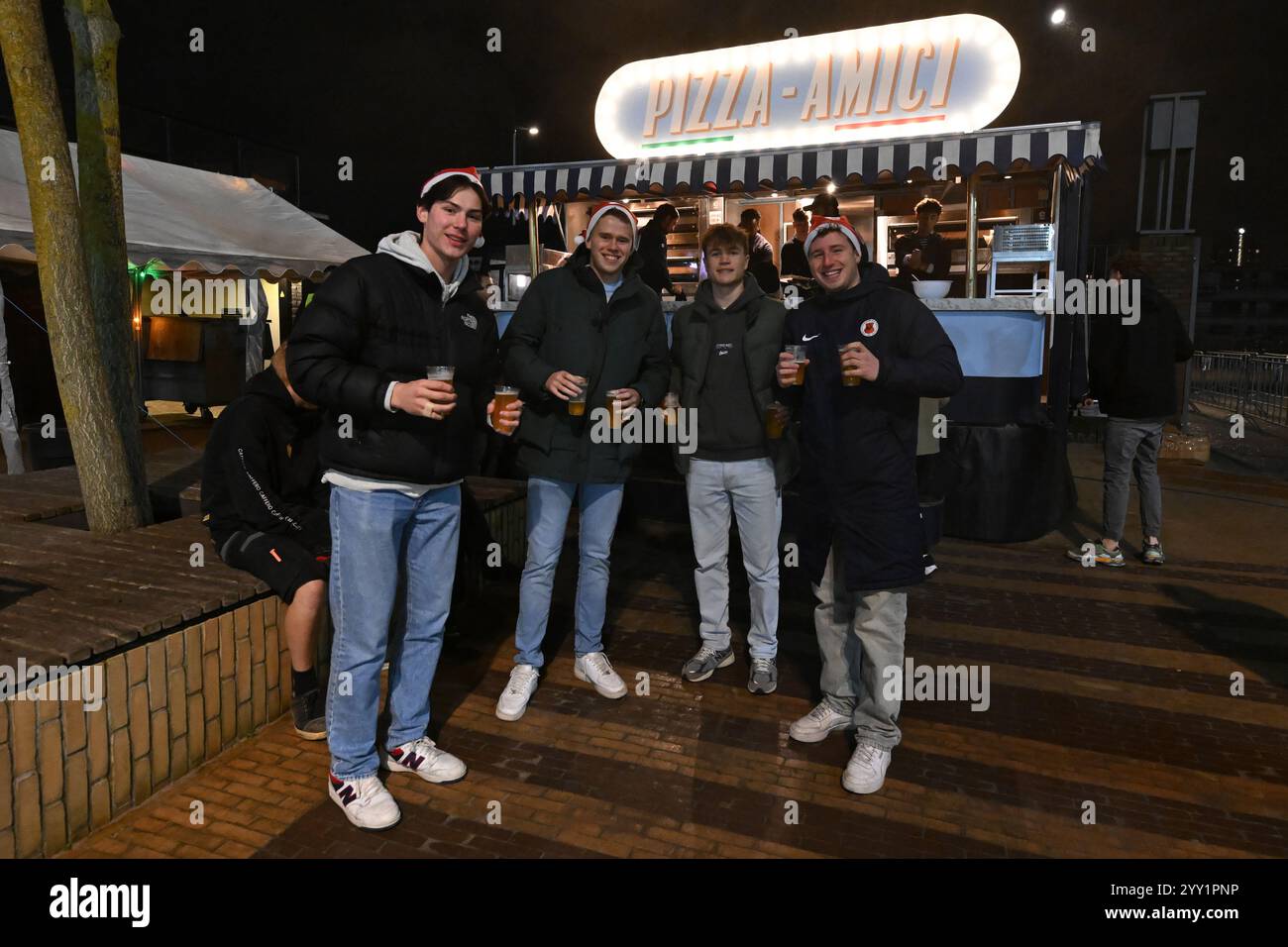 AMSTERDAM - AFC supporters during the KNVB Beker match between AFC (am ...